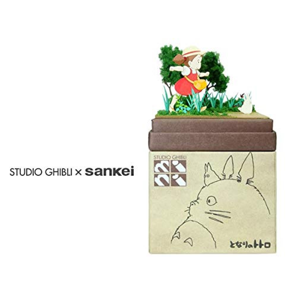 Sankei Studio Ghibli mini Мой сосед Тоторо Токотоко Мэй и маленький Тоторо Поделка из бумаги MP07-97