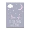Pink Unicorn Nursery Wall Art Poster Love Quotes Print Moon Stars Canvas Painting Nordic Picture Kids Baby Girl Room Decoration
