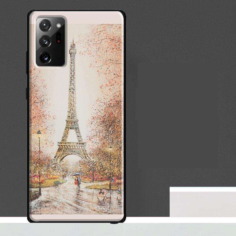 Чехол Эйфелева башня Париж для Samsung Galaxy S25 S24 S23 Ultra S9 S10 S20 S21 S22 Plus S23 FE S25 FE Чехол для телефона
