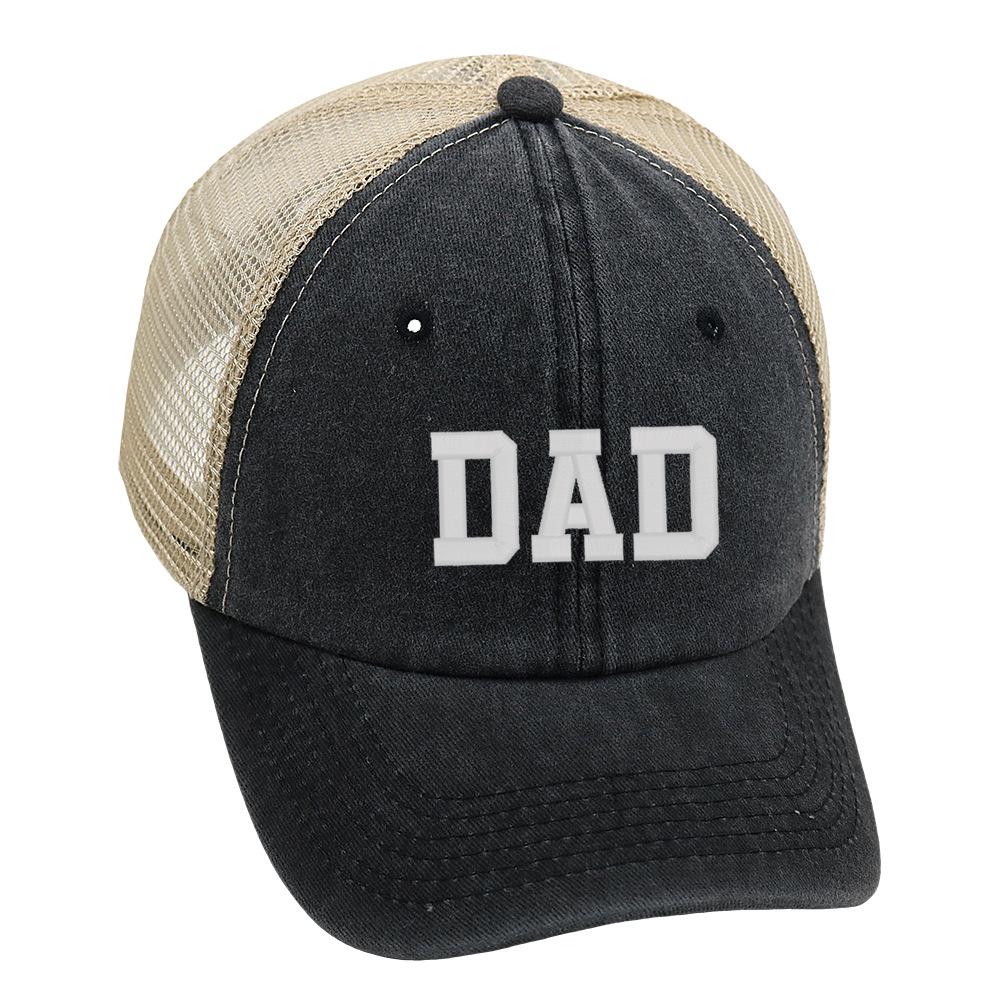 Fashion Visors DAD MOM Baseball Hats Adjustable Hip-hop Washed Distressed Faded Cap Embroidery Baseball Caps Man Women