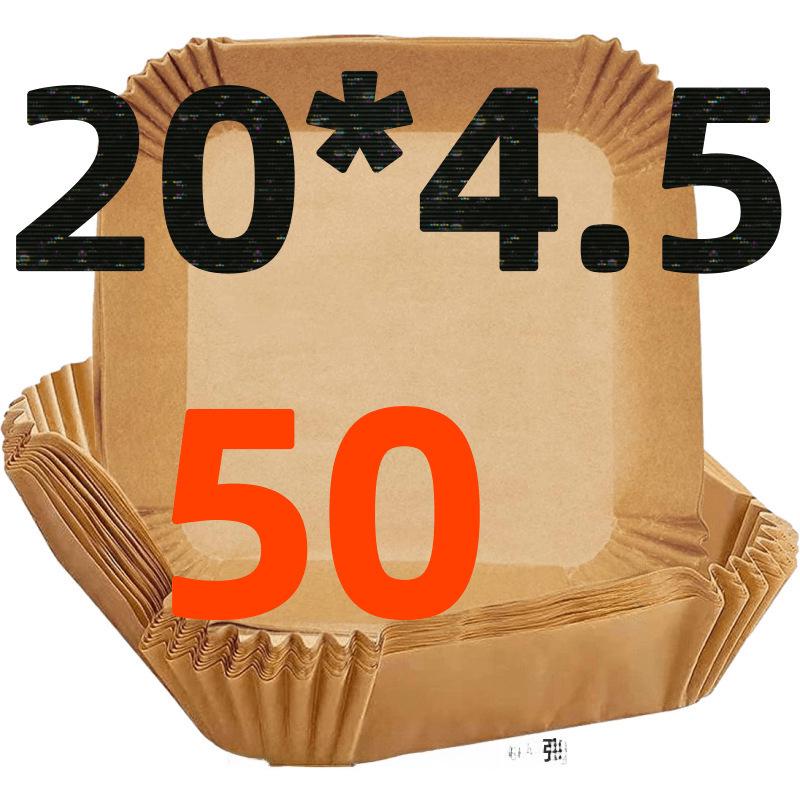 50 специальных бумажных формочек для выпечки тортов и фритюрницы