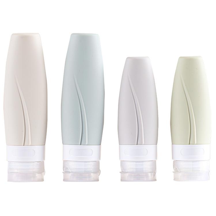 Новый набор герметичных дорожных бутылок, дорожные контейнеры для туалетных принадлежностей в дорожном размере с портативной сумкой объемом в кварту для хранения шампуня, лосьона