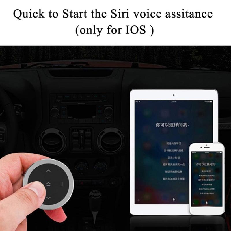 Wireless Car Steering Wheel Control Button 5 Keys for Car Radio DVD GPS Multimedia Navigation Head Unit Remote Control
