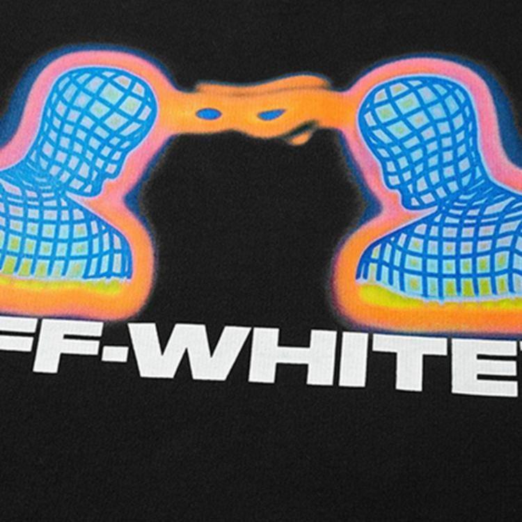 OFF WHITE FW19 Толстовка Мужская Черная OMBA025E19E300061088