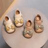 Модная детская обувь для девочек Универсальный комфорт Мягкая подошва Пинетки Простая элегантная детская обувь Новая повседневная обувь Милые туфельки принцессы