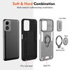 Moto G24 Armor Вращающийся чехол-подставка с кольцом для камеры, устойчивый к царапинам, для Motorola Moto G24, магнитная зарядка, чехол MOTO G24