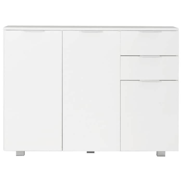 VidaXL Буфет Белый глянцевый 107x35x80,5 см 283718
