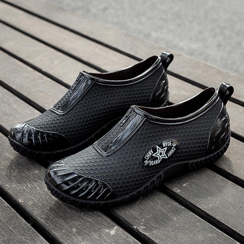 Новый модный тренд резиновые сапоги дождевая обувь женская универсальная износостойкая всесезонная универсальная верхняя одежда