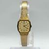 [USED] Seiko Women's Watch Gold Retro Vintage Working Battery