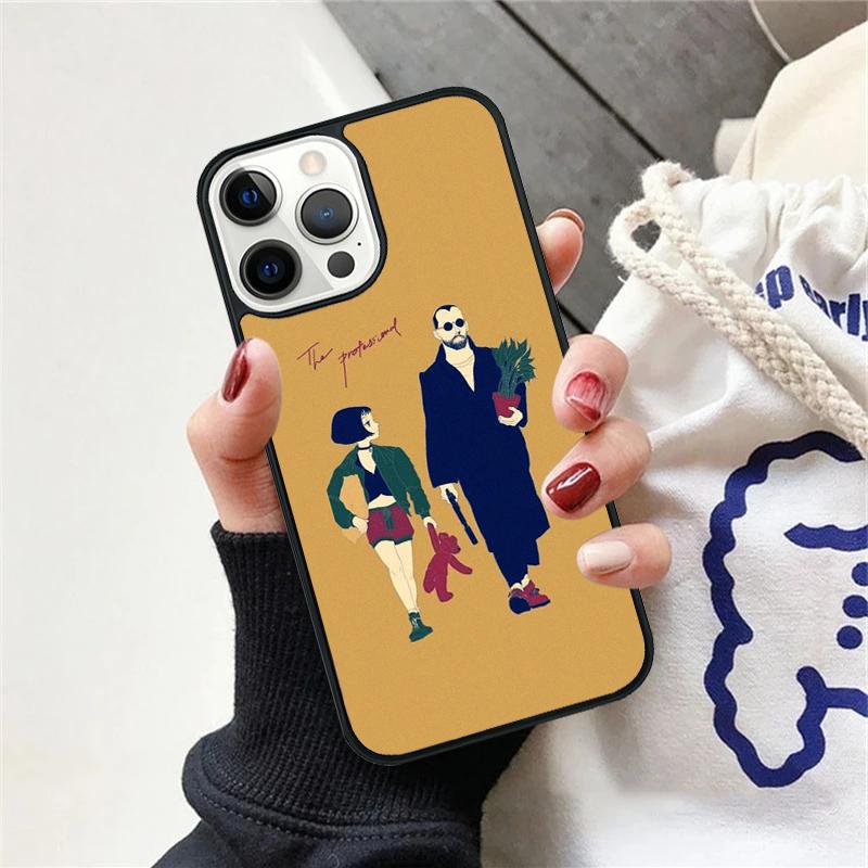Killer Leon Famous Movie Phone Case For iPhone 17 Air 15 16 Cover 11 13 14 Pro Max 12 Plus Max Fundas