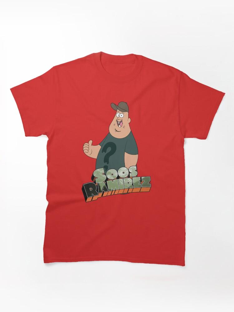 Gravity Falls Soos Ramirez Gravity Falls Font Classic T-Shirt