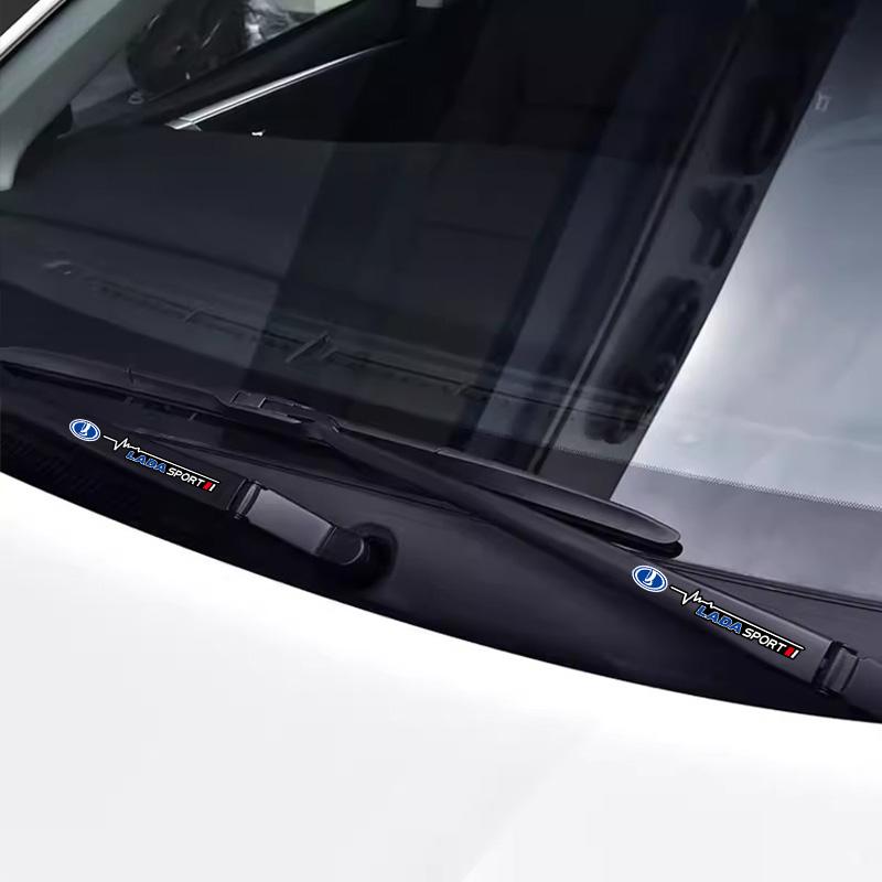 2 шт. Наклейки на кузов и стекло автомобиля, дворники, аксессуары для Lada Vesta Niva Samara Kalina Largus Priora Xray Granta Cross