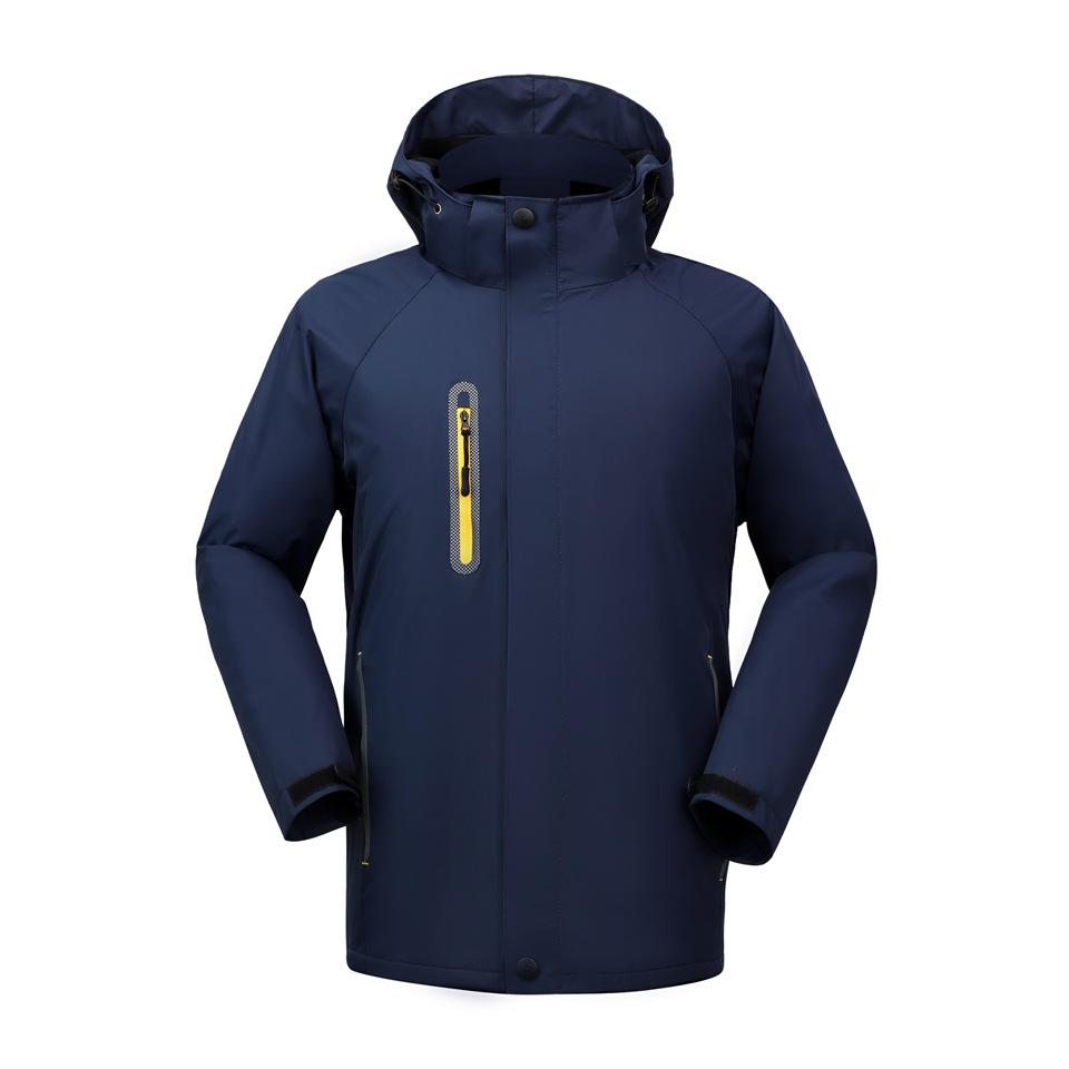 Autumn Outdoor Cold Proof Reflective Men Women Plush Stormtrooper Clothes for Delivery, Running Errands, Driving, Work Clothes, Jacket