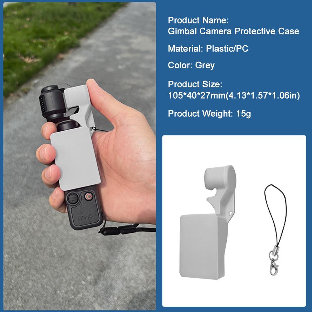 Plastic Gimbal Lock Clip Flip Cover Pan Tilt Lens Cover for DJI Osmo Pocket 4 Camera Accessories