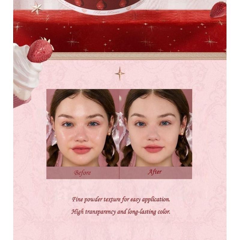 Flower Knows - Прессованная пудра "Клубничный Купидон" - 01 Мягкий лавандовый