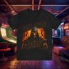 Футболка Mortal Kombat Get Over Here Футболка Скорпион Кунай 2026 Лето Новая Унисекс Женская Хлопковая Модная Y2K Оверсайз Футболка