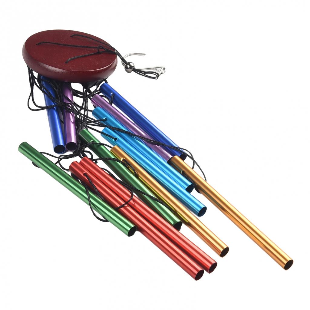 Расслабляющая мелодия ветряных колокольчиков с S-образным дизайном для использования на открытом воздухе и в помещении