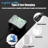 Bicycle Lights Rechargeable Bike Headlight Taillight Bicycle Front Rear Light Cycling Lantern MTB Bike Lamp for Night Riding