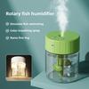500ml Swimming Fish Usb Air Humidifier Essential Oil Aroma Diffuser With Warm Led Lamp For Office Home Room Electric Humidifier