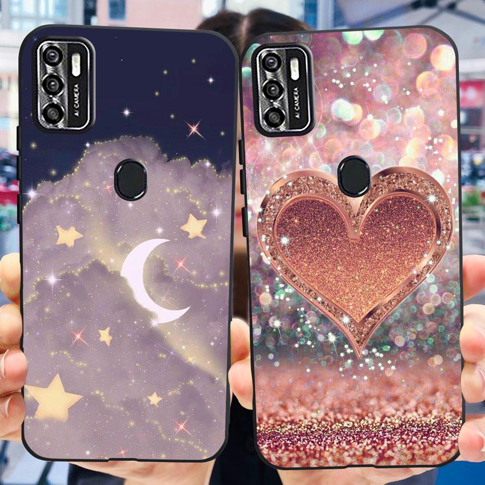 Case For ZTE Blade A7s A7020 Black Matte Soft TPU Protection Shockproof Cover For ZTE Blade L210 Fundas Stylish Luxury Housing