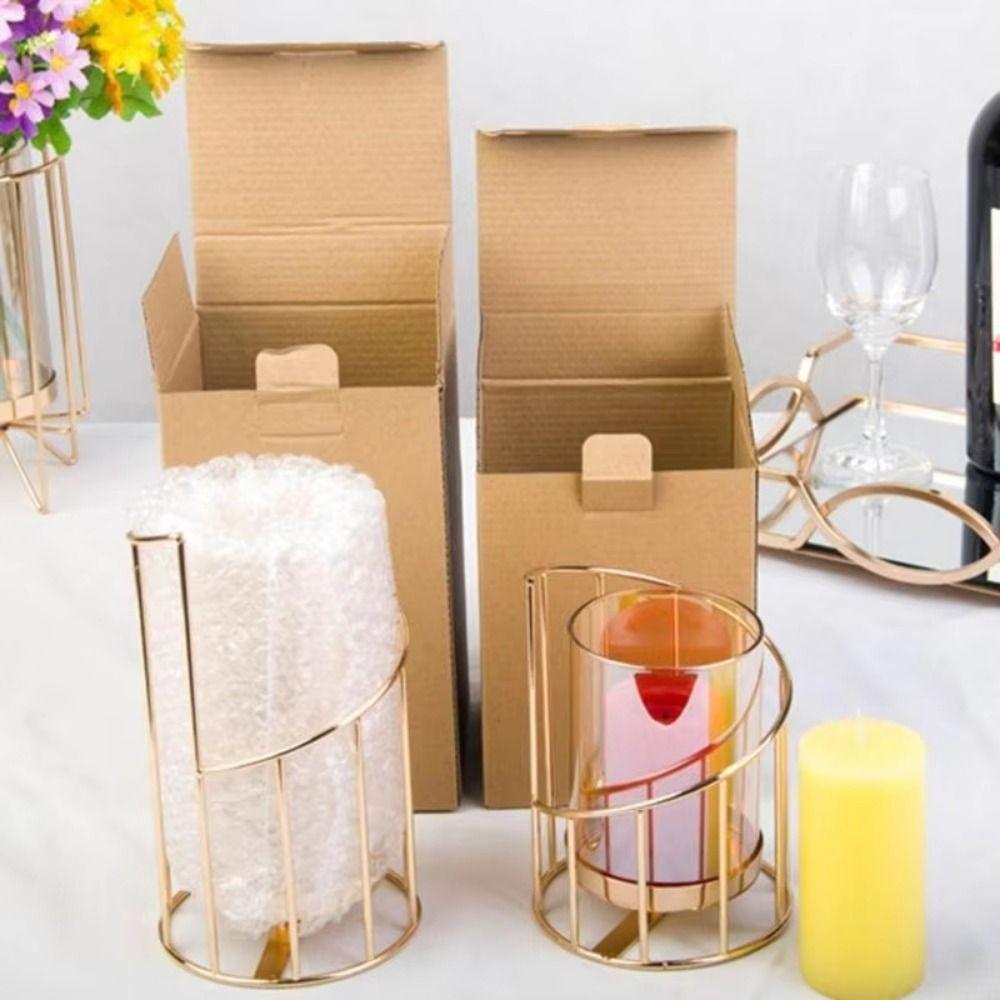 Detachable Nordic Candle Candlestick Golden/Black European Candle Stand Wedding Desk