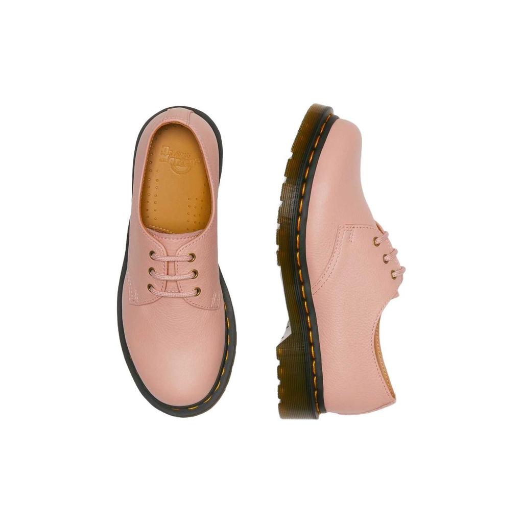 Dr. Martens Women's 1461 Virginia Leather Oxford Shoes Peach Beige 24256329