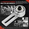 SIHAO Torque Multiplier Set for Ford 1.0/2.0 EcoBoost Duratec Engine Crankshaft Belt Pulley Removal Tool Adjustment