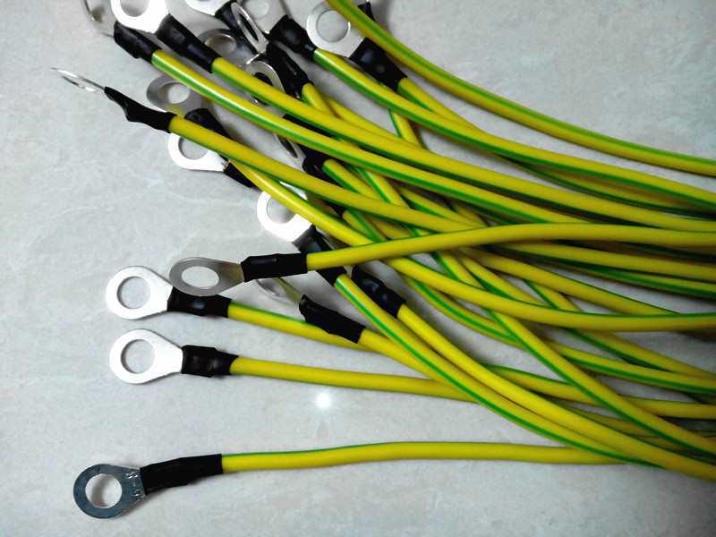 Electrostatic Discharge Grounding Wire for Server Cabinets, 4 Sq mm