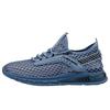 2023 New Fashion Summer Mesh Breathable 100 Mesh Hollow-out Thin Single Mesh Shoes for Men Running Light
