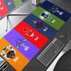 Large Computer Anime Mousepad Evangelion Laptop Office Extend Table Pad XXL E-Sports Stitch Edge Gamer Keyboard Mat for LOL CSGO