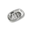 Stainless Steel Soap Dish Double Layer Soap Container Tray  Bathroom Kitchen Sink Organizer