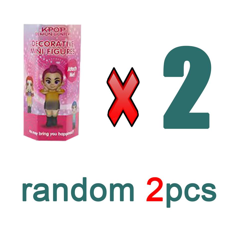 Аниме K-pop Охотники на демонов слепая коробка Набор экшн-фигурок - Дерпи Тигр Ранимеуми Мира Зои Сасси Фигурки Куклы для фанатов Подарок