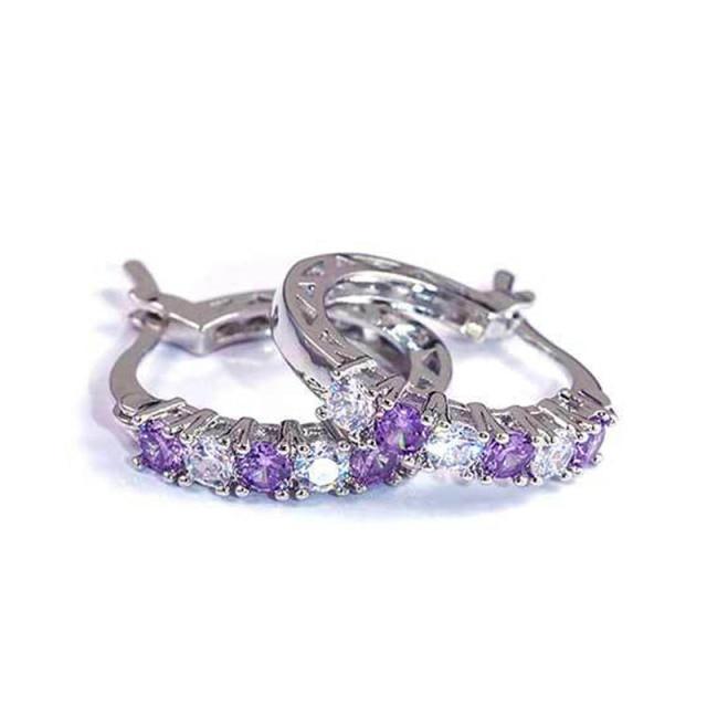 Нежные круглые серьги из серебра 925 пробы с драгоценными камнями для женщин, рубиновые серьги овальной формы, подарок для женщин