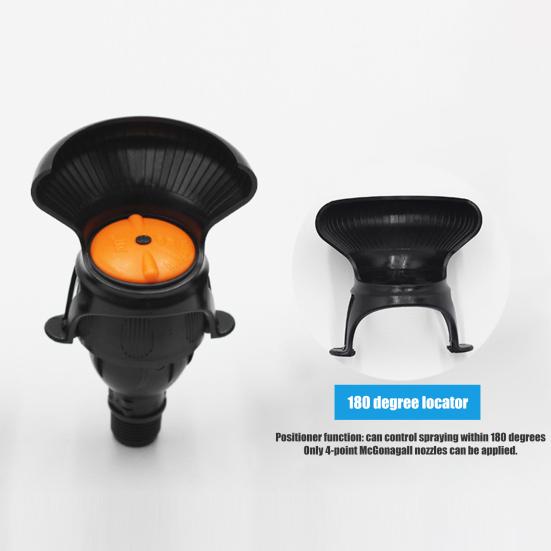 Вращающаяся на 360 градусов спринклерная система на штативе, телескопическая автоматическая спринклерная система для орошения и полива для большого двора, сада