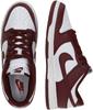 Кроссовки Nike Dunk Low Retro white/gym red/redwood