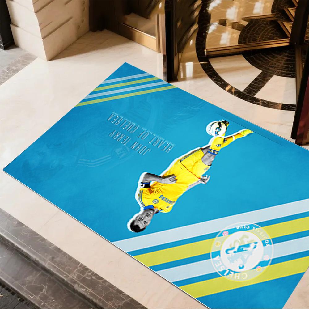 Wesley Sneijder Soccer Legend Area Rug Perfect for Game Room Dormitory Bedrooms Hallway Anti-slip Rug Anime Office Decor Birthday/Christmas Gift
