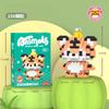 DIY Cartoon Animals Building Block Set Micro ABS Plastics Mini Blocks Construction Includes Tigers Bears MOC Construction Toys