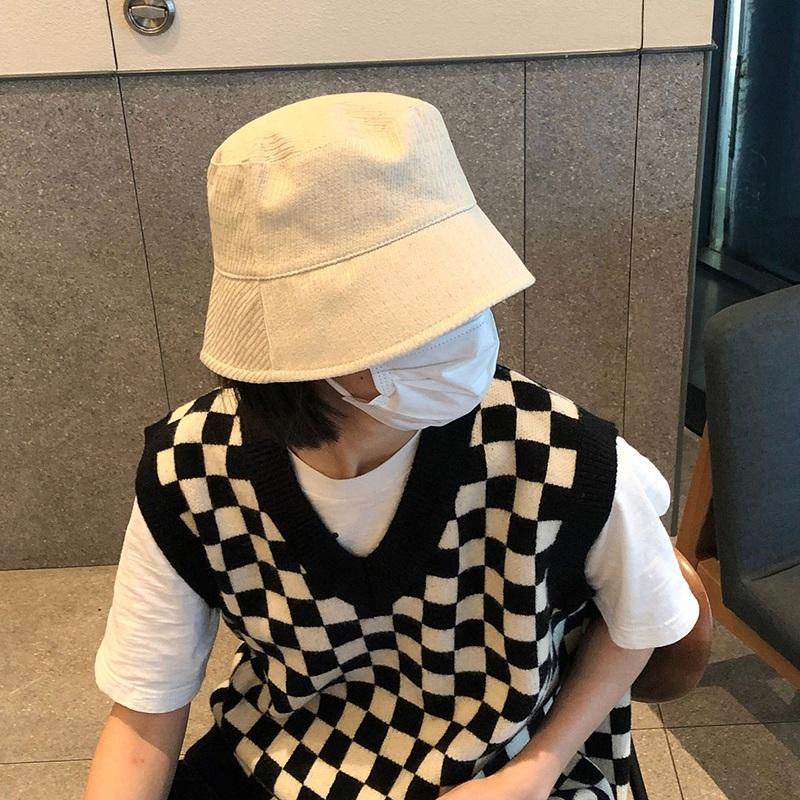 Женская летняя однотонная панама, повседневная универсальная шляпа от солнца с защитой от ультрафиолета, простая рыбацкая шляпа