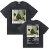 Yuvilgan Vintage Rapper Kendrick Lamar Good Kid Money Trees Ayollar Hip Hop Retro Katta O'lchamli Futbolka Ayollar Moda Trend Futbolka