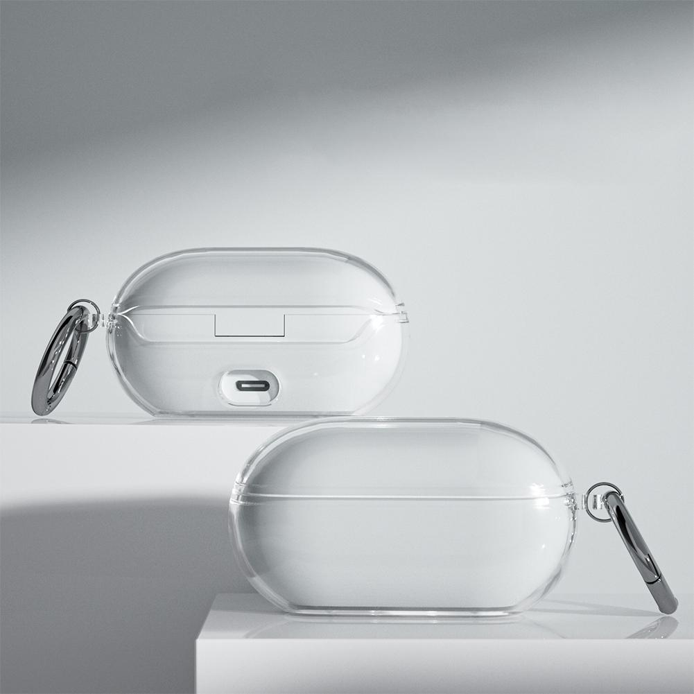 Защитный чехол, противоударный чехол для наушников, прозрачный чехол с кольцом для ключей для беспроводных наушников Beats Solo Buds