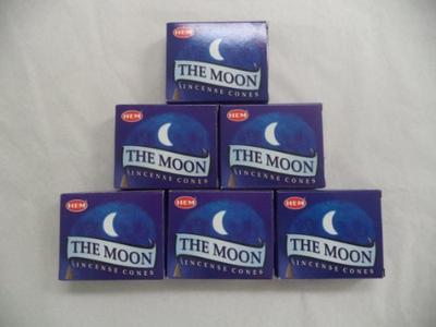 Благовония Hem The Moon Cones (6 упаковок по 10 шт.)