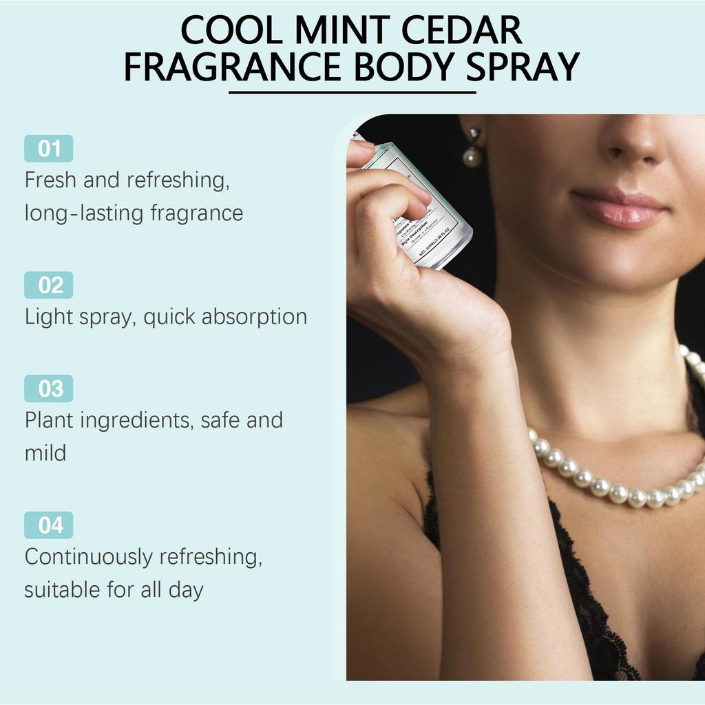 Свежий спрей для тела цветочный фруктовый свежий аромат для тела шеи и запястья, портативный элегантный спрей для тела, духи 100 мл