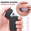 Gift Case Foldable Reading Glasses +1.00 To +4.00 Strength Men Women Anti Blue Light Farsightedness Eyewear