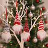 Santa Small Pendant Gnomes Christmas Tree Set Small Pendant Christmas Ornaments