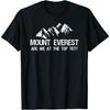 Забавная футболка «Экспедиция на Эверест»