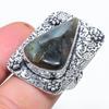 Labradorite Gemstone 925 Sterling Silver Gift Jewelry Ring Size 8
