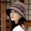 Осень и зима Новые цветные ремешки, простая шляпа рыбака, женская модная шляпа-тазик