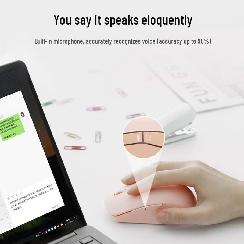 Lenovo MS21 Умная голосовая беспроводная мышь с двумя режимами