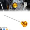 Для Suzuki DRZ400 DRZ400E DRZ400S 2000-2021 DRZ400SM 2005-2024 DR-Z 400 E S SM Мотоцикл Масляный щуп Заглушка щупа CNC