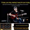 SG3 Portable Bluetooth Trolley Speaker with Wireless Microphones CN plug (adapter included) (CN version)